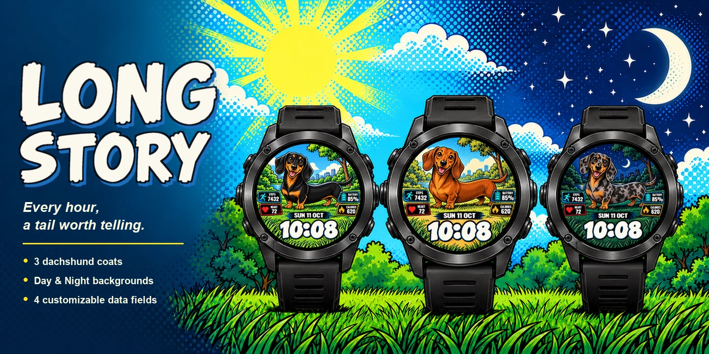 Long Story en tres relojes: Negro, Marrón y Arlequín