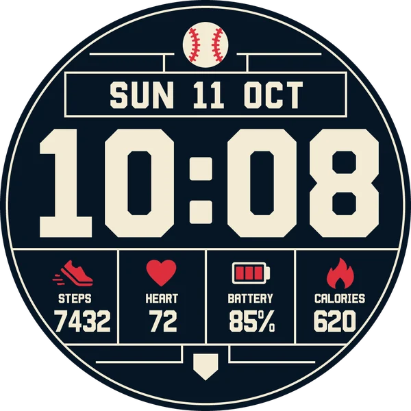 Dugout Board watchface