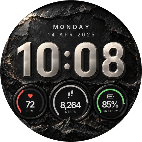 Obsidian Depth watchface