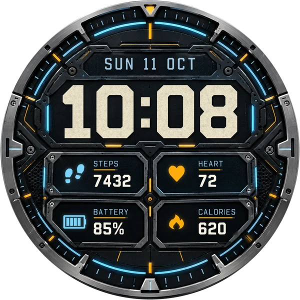 Skygrid watchface
